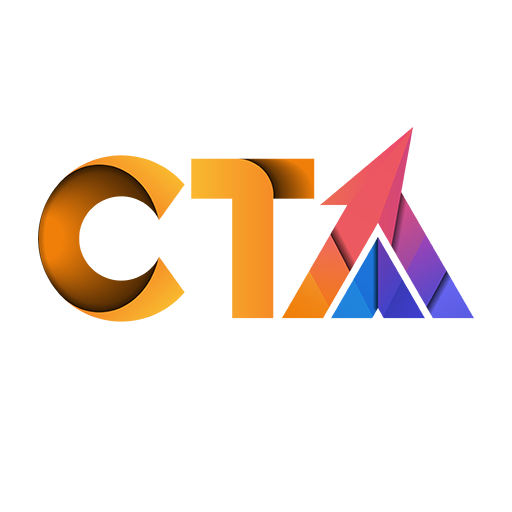 Logotipo CTA Mídias sem fundo branco